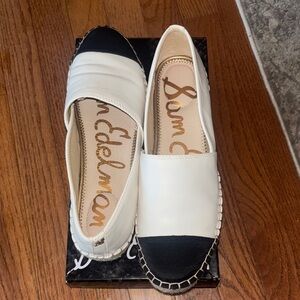 EUC Sam Edelman Women's Black and White Espadrilles